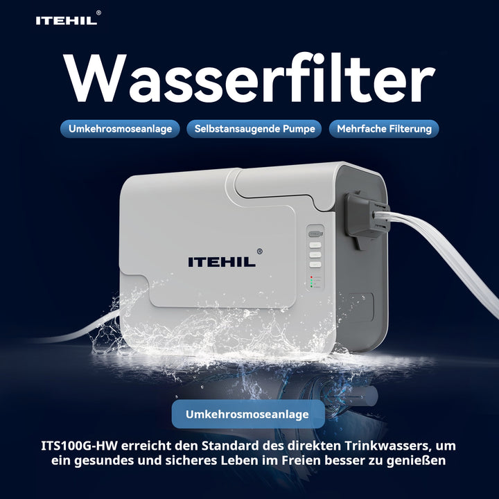 ITEHIL Wasserfilter Technische Daten – Kernparameter Durchflussrate und Filterkapazitaet