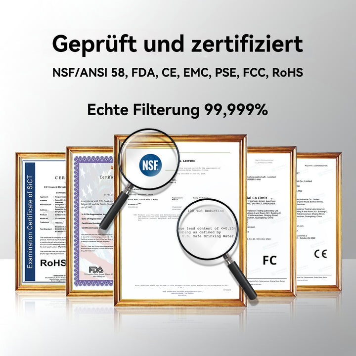 ITEHIL Wasserfilter Kundenbewertungen – 4,96 von 5 Sternen bei ueber 141 Bewertungen